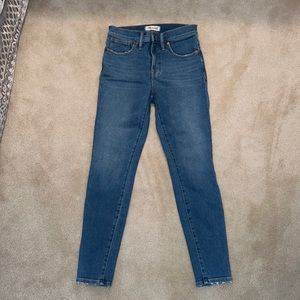 Madewell skinny jeans